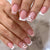 12 Sizes-24 Pcs Press On Nails Y007