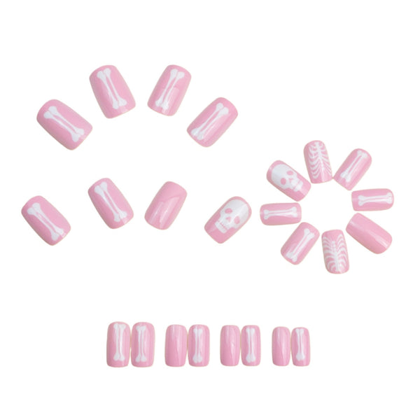 12 Sizes-24 Pcs Press On Nails y2045-24