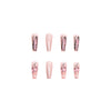 12 Sizes-24 Pcs Press On Nails Z416