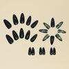 12 Sizes-24 Pcs Press On Nails Y012