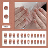 12 Sizes-24 Pcs Press On Nails R835