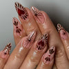 12 Sizes-24 Pcs Press On Nails C1427