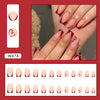 12 Sizes-24 Pcs Press On Nails W474