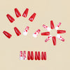 12 Sizes-24 Pcs Press On Nails Y1620