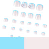 12 Sizes-24 Pcs Press On Nails JP3816