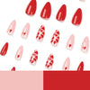 12 Sizes-24 Pcs Press On Nails JP1785