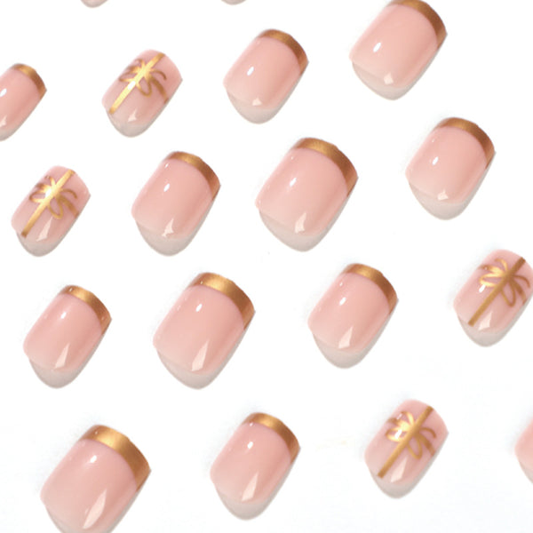 12 Sizes-24 Pcs Press On Nails JP1891