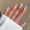 12 Sizes-24 Pcs Press On Nails JP1850