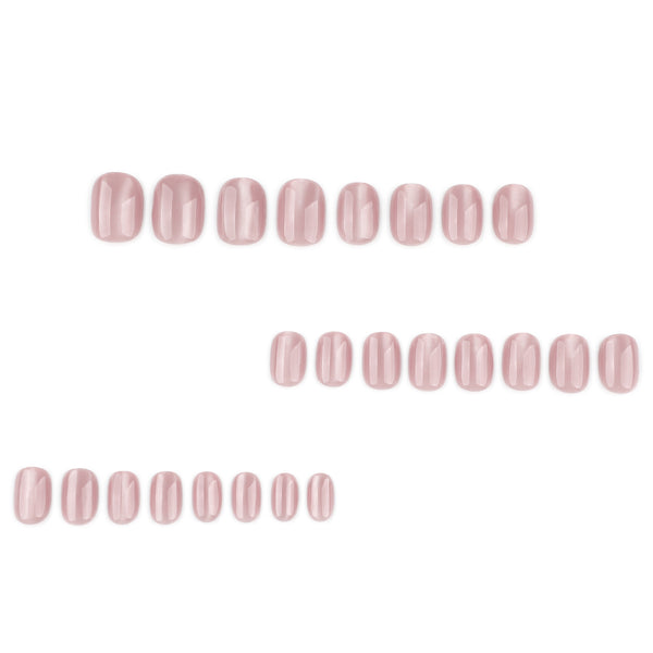 12 Sizes-24 Pcs Press On Nails JP4136