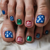 12 Sizes-24 Pcs Press On Nails Y1089