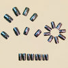 12 Sizes-24 Pcs Press On Nails Y1454
