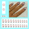 12 Sizes-24 Pcs Press On Nails W1026