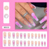 12 Sizes-24 Pcs Press On Nails W650
