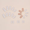 12 Sizes-24 Pcs Press On Nails W948