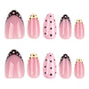12 Sizes-24 Pcs Press On Nails JP4392
