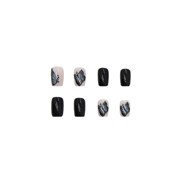 12 Sizes-24 Pcs Press On Nails W092