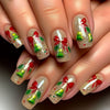 12 Sizes-24 Pcs Press On Nails Y1304