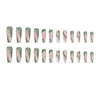 12 Sizes-24 Pcs Press On Nails W1174