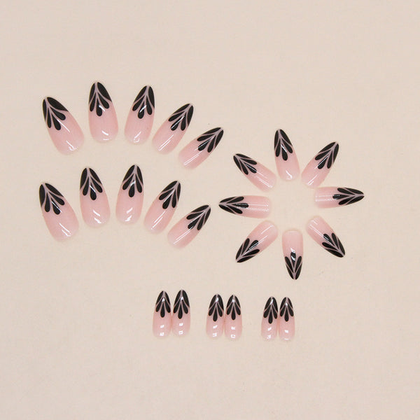 12 Sizes-24 Pcs Press On Nails W892