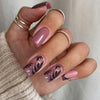 12 Sizes-24 Pcs Press On Nails W1824