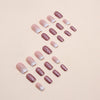 12 Sizes-24 Pcs Press On Nails W1035