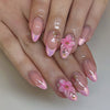 12 Sizes-24 Pcs Press On Nails JP3925