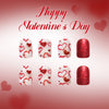 12 Sizes-24 Pcs Press On Nails C1463