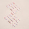 12 Sizes-24 Pcs Press On Nails Z704