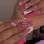 12 Sizes-24 Pcs Press On Nails Z739