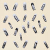 12 Sizes-24 Pcs Press On Nails Y189