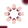 12 Sizes-24 Pcs Press On Nails C1416