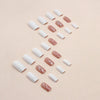 12 Sizes-24 Pcs Press On Nails W1099