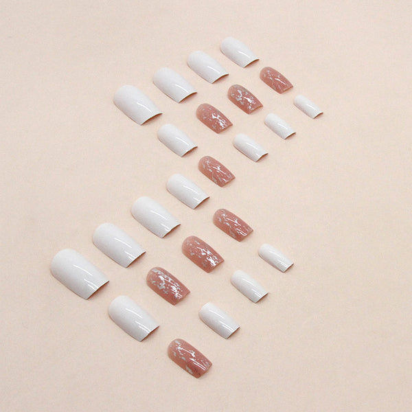 12 Sizes-24 Pcs Press On Nails W1099