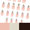 12 Sizes-24 Pcs Press On Nails JP4057