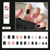 12 Sizes-24 Pcs Press On Nails R616