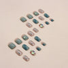 12 Sizes-24 Pcs Press On Nails Z730