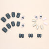 12 Sizes-24 Pcs Press On Nails W388