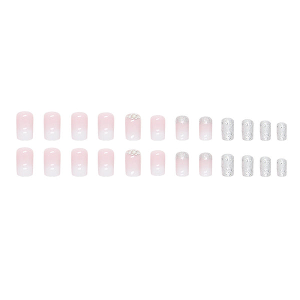 12 Sizes-24 Pcs Press On Nails Z675