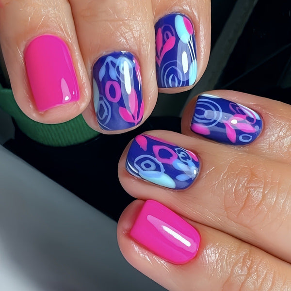 12 Sizes-24 Pcs Press On Nails Y779