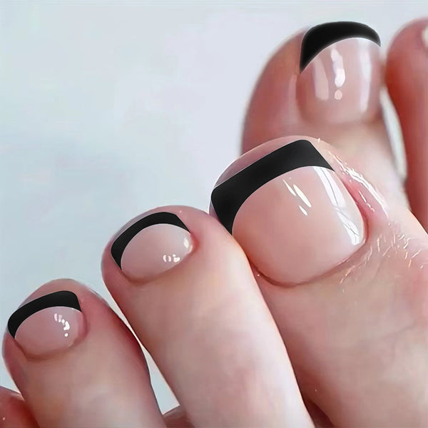12 Sizes-24 Pcs Press On Nails C466