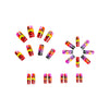 12 Sizes-24 Pcs Press On Nails Y424