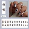 12 Sizes-24 Pcs Press On Nails W371