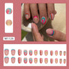 12 Sizes-24 Pcs Press On Nails W1126