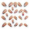12 Sizes-24 Pcs Press On Nails Y1477