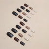 12 Sizes-24 Pcs Press On Nails W1450