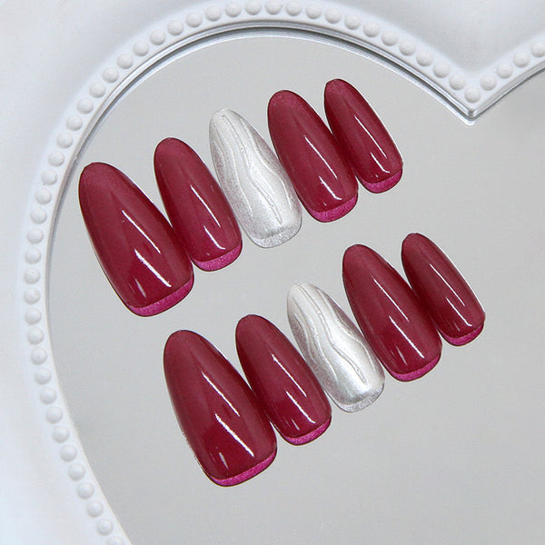 30 Pcs Press On Nails W2111