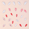 12 Sizes-24 Pcs Press On Nails Y277