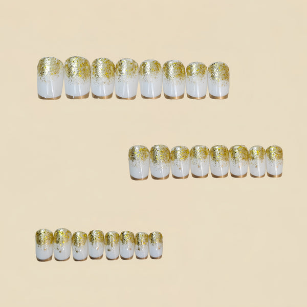 12 Sizes-24 Pcs Press On Nails Y1929