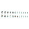 12 Sizes-24 Pcs Press On Nails W2023