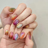 12 Sizes-24 Pcs Press On Nails MJ-519